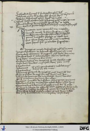 [fol. 22] Rektorat Konrad Arnold 1471