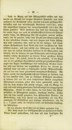 I.3. Das Gedeihen (Fortwachsen) der mit Fichten angebauten Orte