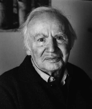 Robert Jungk (1913-1994; Publizist, Journalist, Zukunftsforscher). Salzburg, 1990