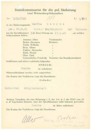 Goerke, Martha