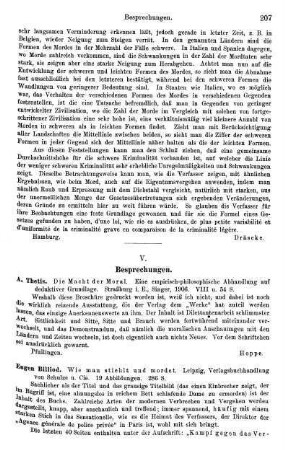 207-208, V. Besprechungen