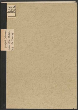 Liebeslieder-Walzer : aus op. 52 u. 65