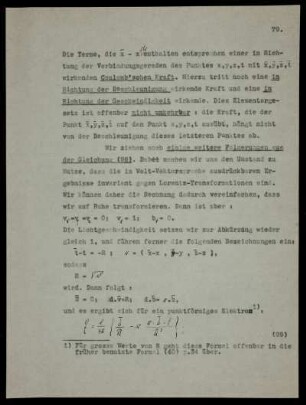 Kraftgesetz; Coulomb'sche Kraft