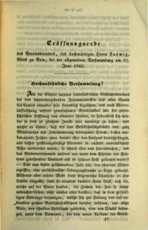 Mittheilungen des Historischen Vereines für Steiermark. 1, 1. 1850
