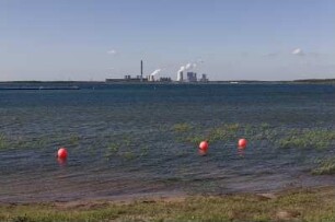 Ufer, Bärwalder See und Kraftwerk Boxberg, Klitten