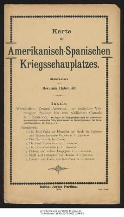 Amerikanisch-Spanischer Kriegsschauplatz