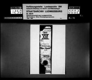 Leitzordner XVI, Blatt 4083-4421