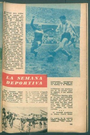 La semana deportiva