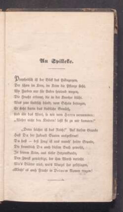 An Spilleke.