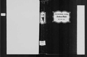 Gernsbach, israelitische Gemeinde: Sterbebuch 1815-1869