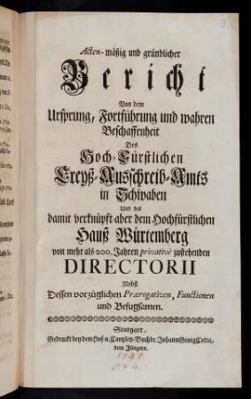 A1r-A1v, Titelblatt