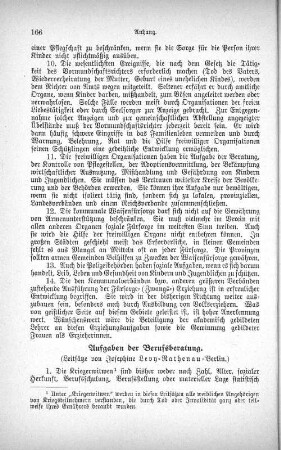 Aufgaben der Berufsberatung.