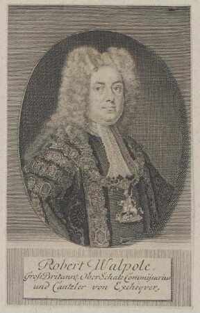 Bildnis des Robert Walpole