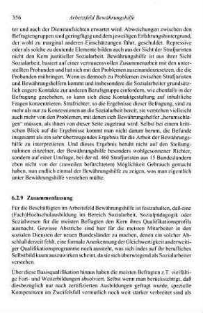 356-358, 6.2.9 Zusammenfassung