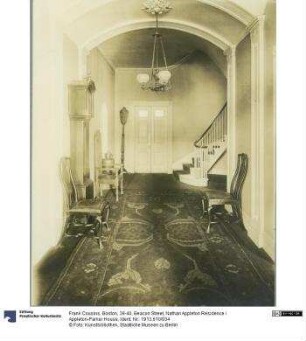 Boston, 39-40, Beacon Street, Nathan Appleton Residence / Appleton-Parker House