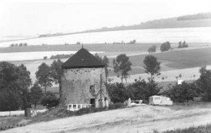 Haselbachtal-Möhrsdorf. Blick zum Turmholländer