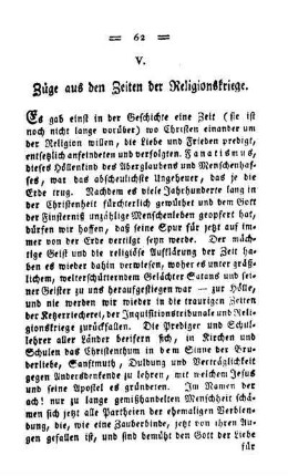 Züge aus den Zeiten der Religionskriege
