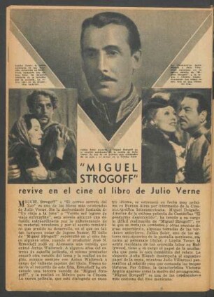 "Miguel Strogoff" revive en el cine al libro de Julio Verne