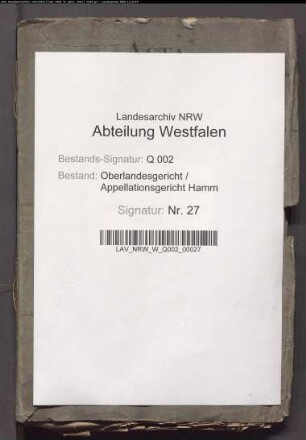 Führung der Zivilstandsregister (OLG Kommission Emmerich)