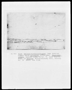 Landschaft, Folio recto