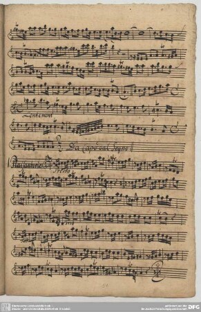 Fasch, J.F., Suiten, FWV K:a3 / Ausw.