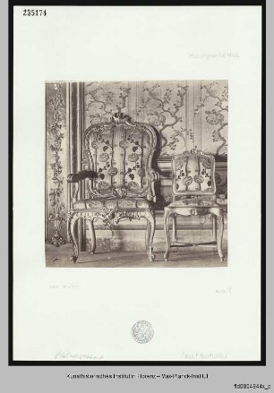 Salonstuhl im Stil Louis XV