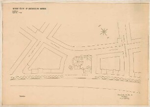 Bestelmeyer, German; Bamberg (Bayern); Ev. Erlöserkirche - Lageplan