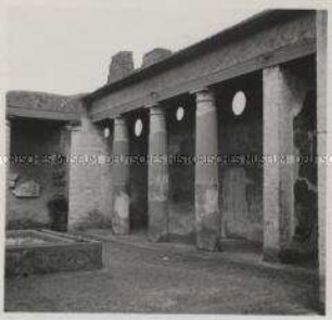 Herculaneum, Casa del Rilievo di Telefo (Haus mit dem Orestesrelief), Atrium