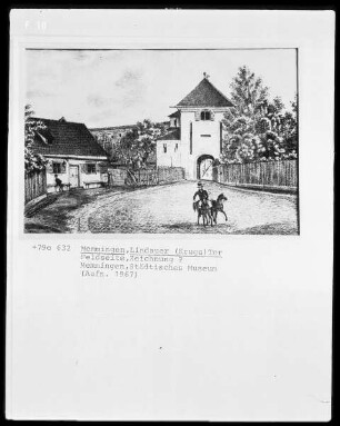 Das Lindauer Tor in Memmingen
