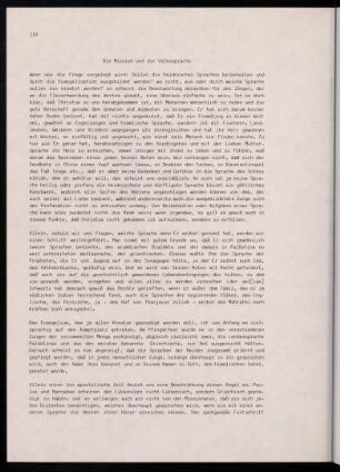 110-114, Die Mission und die Volkssprache