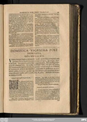 Dominica Vigesima Post Trinitatis, Epistola Ephes. 5, 15. ad 22.
