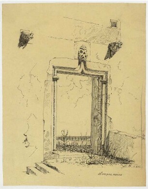 Jagdschloss Sempre noiva bei Evora, Portal