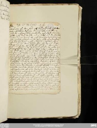 [Faszikel 69] [Rechtsweisung und Geleitbrief von 1678. (Dorsualvermerk 2v:) Daß die clevischen Unterthanen im Geldrischen vor einheimisch und vice versa zu halten]
