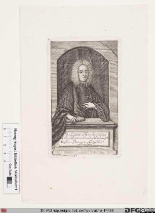 Bildnis Johann Lorenz von Mosheim