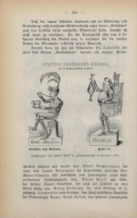 Statuen berühmter Männer