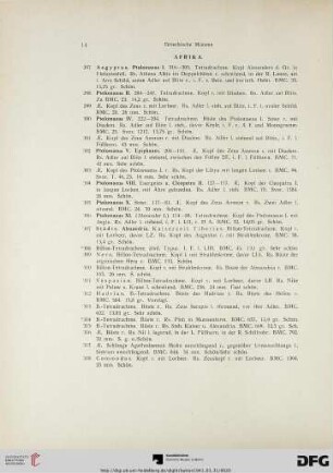 Afrika (Nr. 297-341)