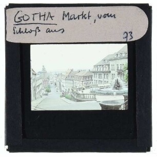 Gotha, Altes Rathaus,Gotha, Wasserkunst