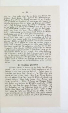 21. Christoph Columbus