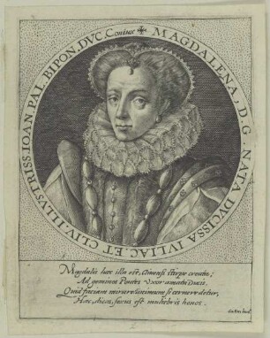 Bildnis der Pfalzgräfin Magdalena von Pfalz-Zweibrücken