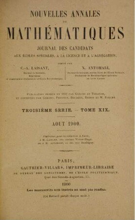 Aout 1900.