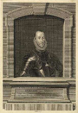 Bildnis von Friedrich II. (1534-1588), König von Dänemark