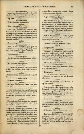 Changement d'uniforme : comédie-vaudeville en un acte