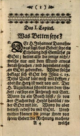 Bett-Schul, Das ist: Kurtze, und gantz klare Weiß zubetrachten, Auff Art unnd Manier Deß heiligen Stüffters, unnd grossen Lehrmaisters deß Geists Ignatii De Loiola