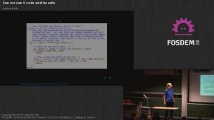 Can we run C code and be safe?: Running gentoo Linux with address sanitizer