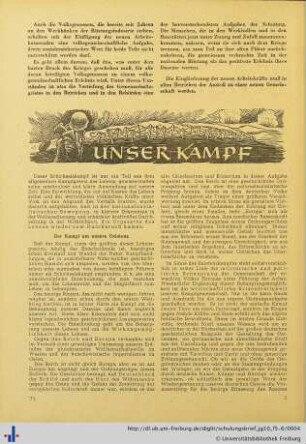 Unser Kampf.