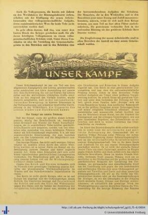 Unser Kampf.