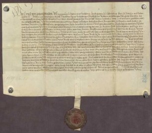 Erblehenbrief des Markgrafen Ernst von Baden-Durlach für Hans Seifridt von Gochsheim über den Hunehof zu Graben