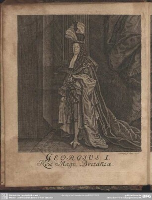 Georgius I. Rex Magn. Britannia