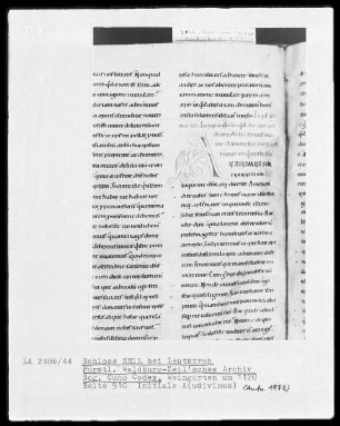 Sogenannter Cuno-Codex — Initiale A(udivimus), Folio 510