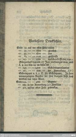 Verbesserte Druckfehler